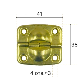 Петля D-3841 золото