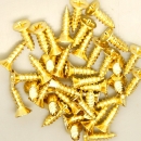 Шуруп 2,5х8 золото